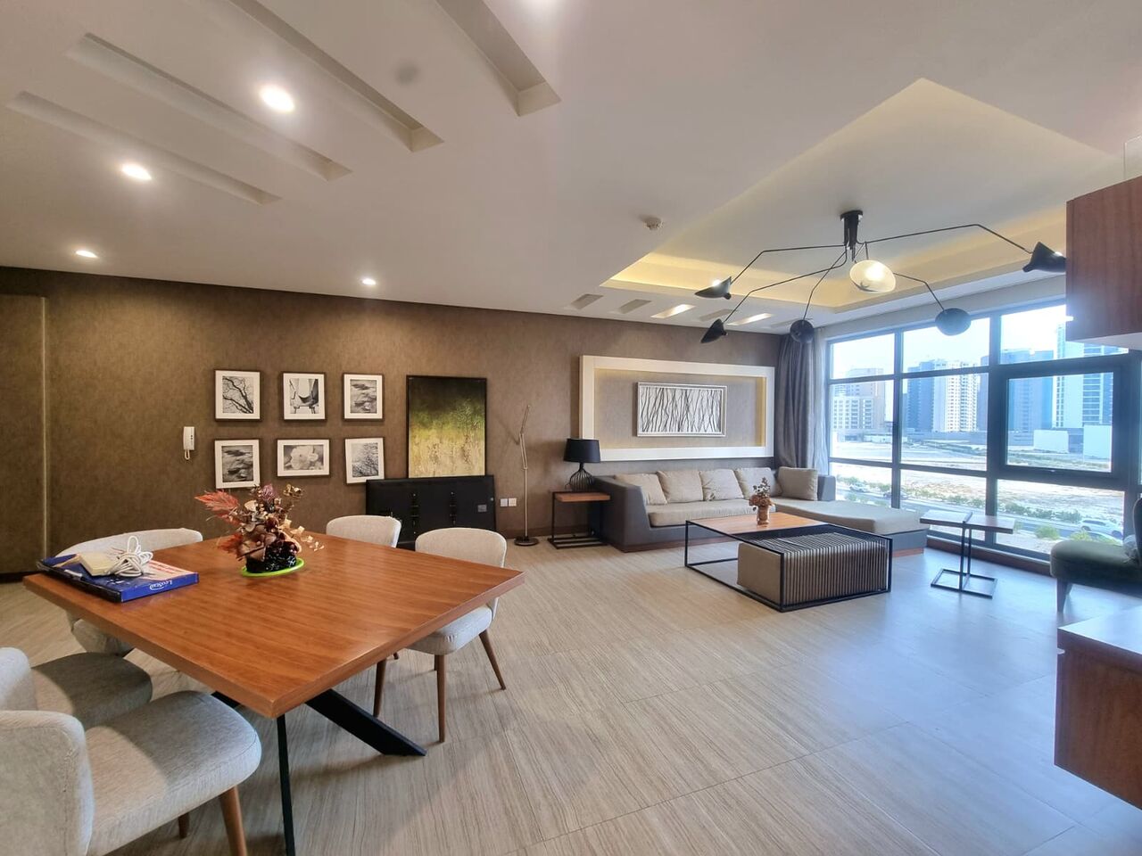 Amwaj Islands, Apartments, Flats, Houses & Villas, BHD 430/month,  Furnished,  2 BR,  130 Sq. Meter,  Modern Interior 2 BR FF Apartment Amwaj Island For Rent