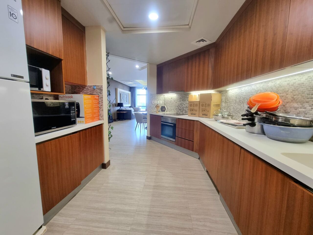 Amwaj Islands, Apartments, Flats, Houses & Villas, BHD 430/month,  Furnished,  2 BR,  130 Sq. Meter,  Modern Interior 2 BR FF Apartment Amwaj Island For Rent