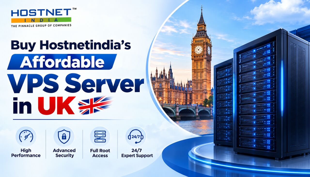 London, Technical, Buy Hostnetindia&rsquo;s Affordable VPS Server In UK