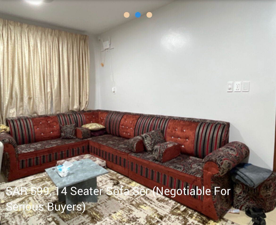 Khobar, Furniture, SAR 599,  Brand New 14 Seater Sofa
