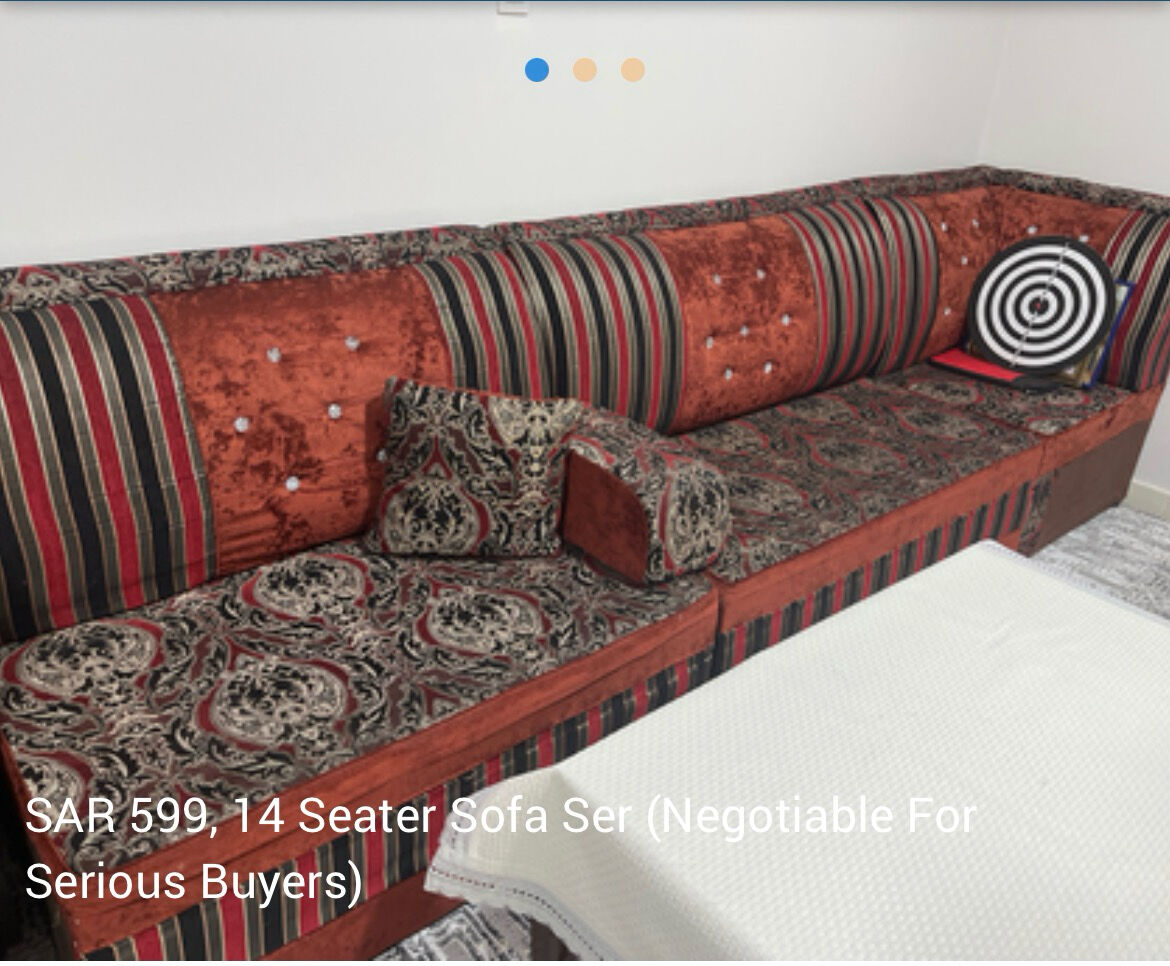 Khobar, Furniture, SAR 599,  Brand New 14 Seater Sofa