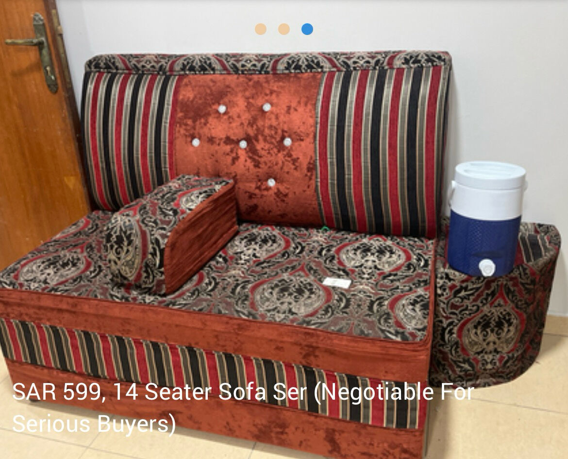 Khobar, Furniture, SAR 599,  Brand New 14 Seater Sofa