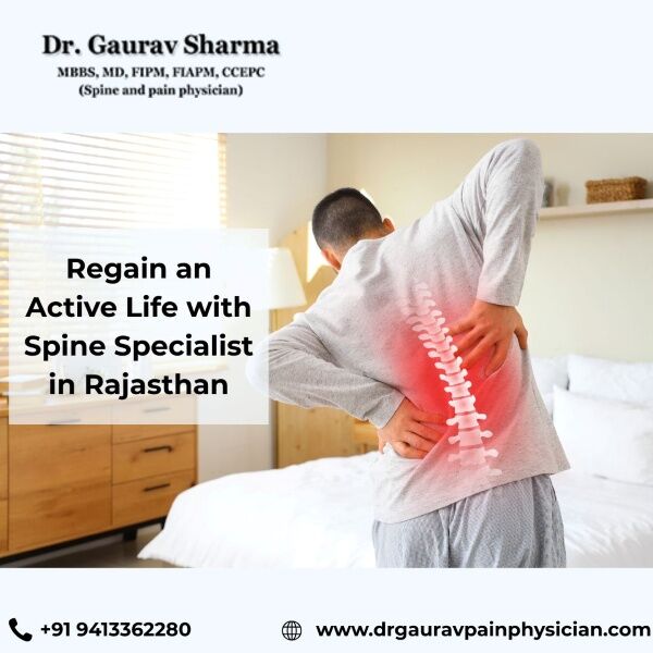 Jaipur, Health, Regain An Active Life With Spine Specialist In Rajasthan