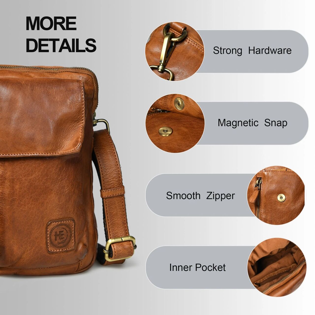 Washington DC, Purses & Wallets, Premium Leather Chest Bag For Men