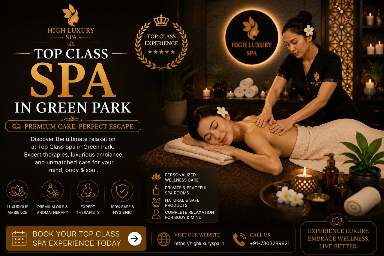 New Delhi, Health & Beauty Items, INR 1499,  Top Class Spa In Green Park | Luxury Massage & Wellness Centre