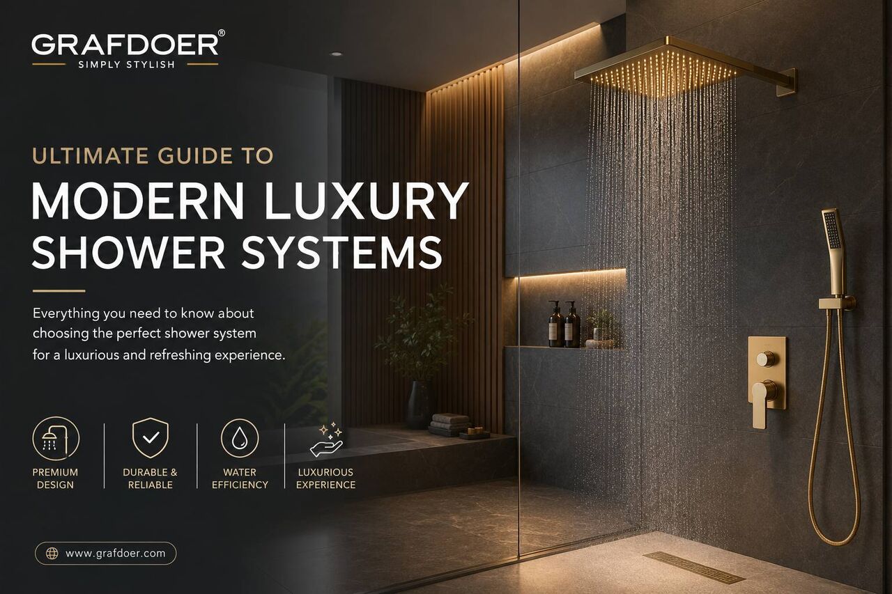 New Delhi, Household, Ultimate Guide To Modern Luxury Shower Systems