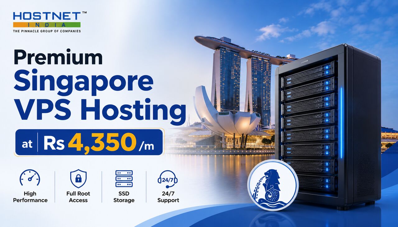 Mumbai, Technical, Premium Singapore VPS Hosting At Rs 4,350/m