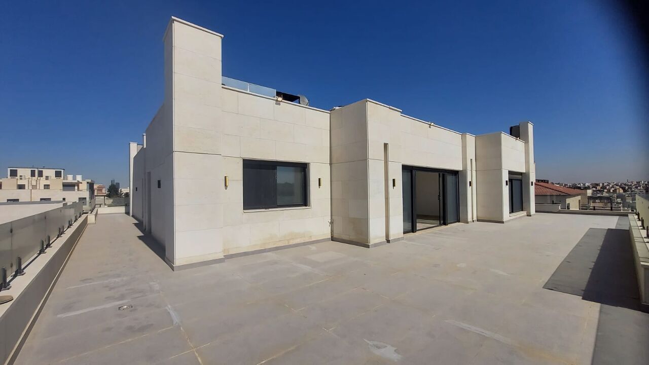 Abdoun, Apartments, Flats, Houses & Villas, JOD 35000/year,  3 BR,  250 Sq. Meter,  Brand New Rooftop Apartment For Rent In Abdoun