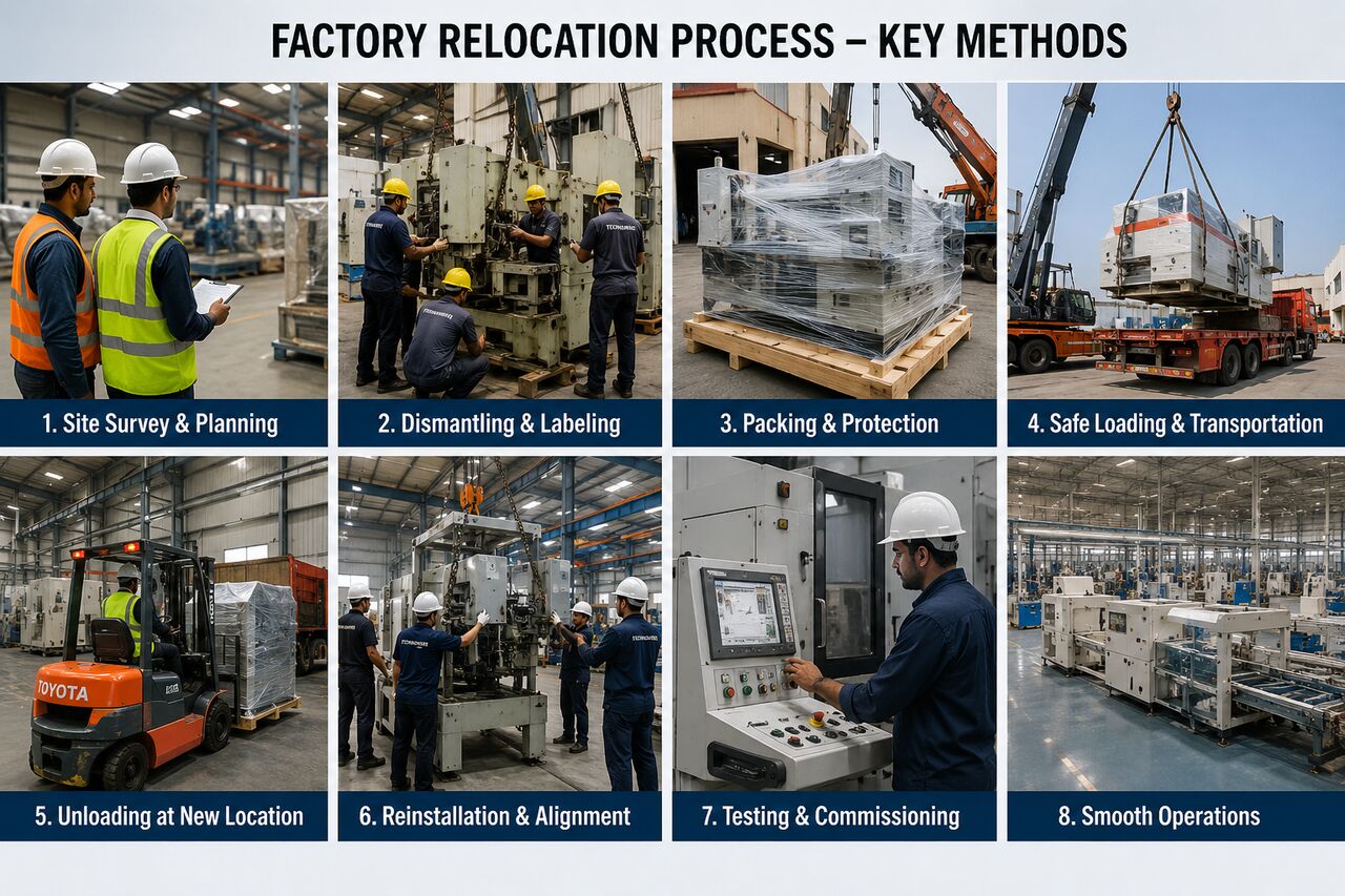 Dubai, Construction, Factory Moving Services In Dubai: Key Steps For A Safe And Efficient Relocation
