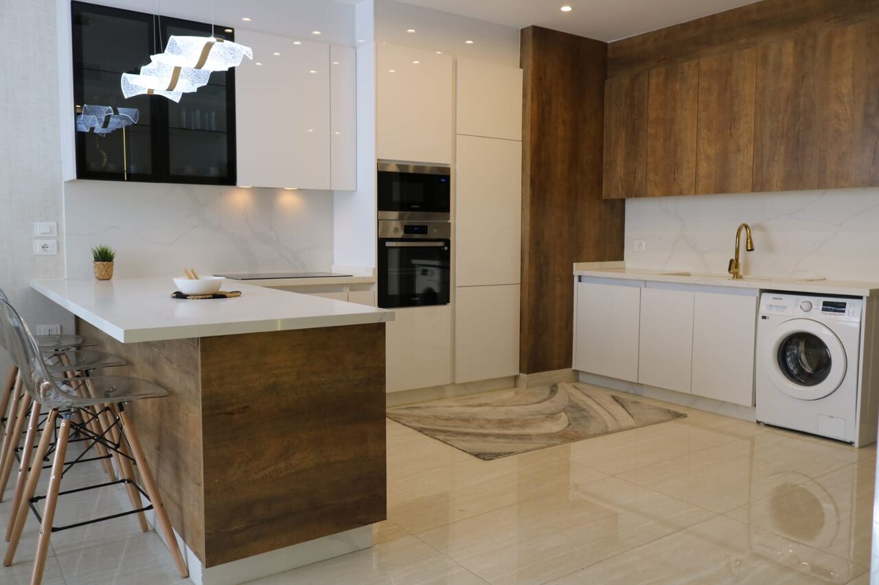 Abdoun, Apartments, Flats, Houses & Villas, JOD 15000/year,  Furnished,  2 BR,  115 Sq. Meter,  Modern Furnished Apartment For Rent In Abdoun