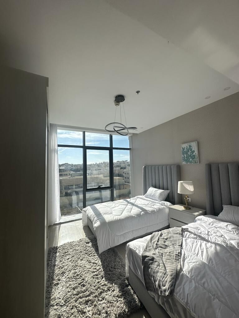 Abdoun, Apartments, Flats, Houses & Villas, JOD 15000/year,  Furnished,  2 BR,  115 Sq. Meter,  Modern Furnished Apartment For Rent In Abdoun