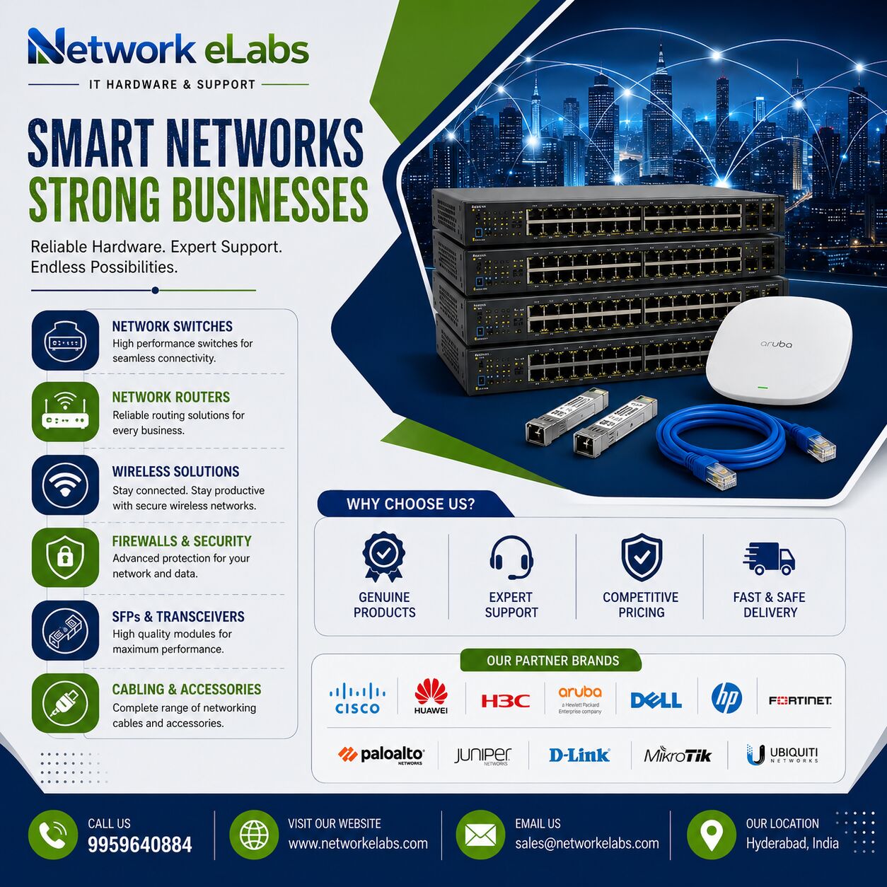 Hyderabad, Business, 🌟Building Smarter Networks For Growing Businesses.