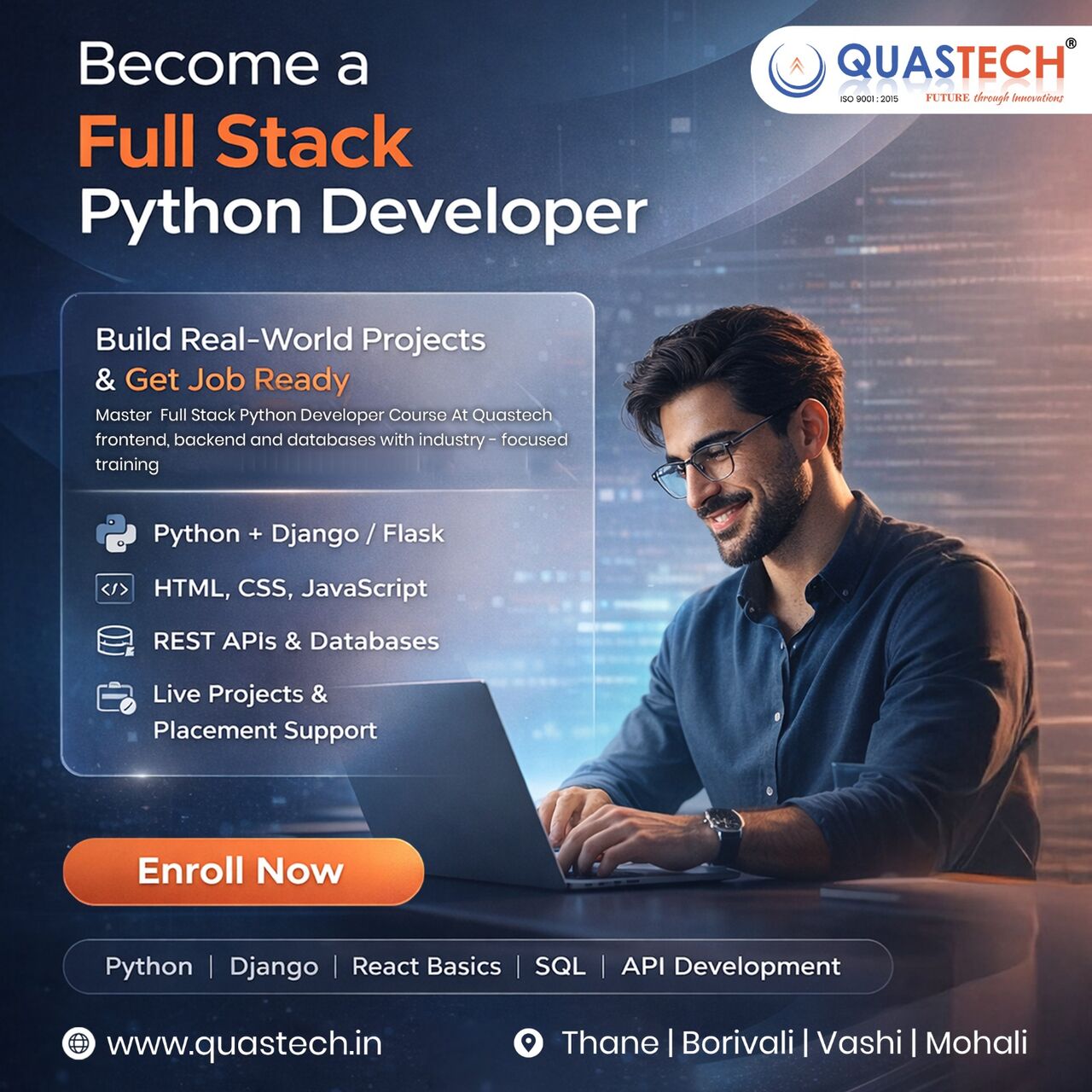 Thane, Education, Full Stack Python Development Course In Thane With Placement Assistance