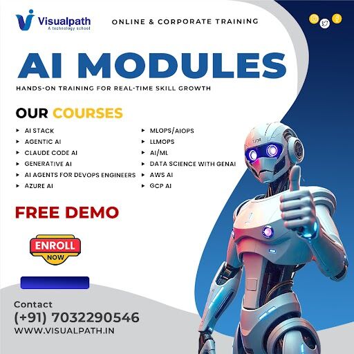 Hyderabad, Lessons Offered, Learn AI Training From Industry Experts At Visualpath