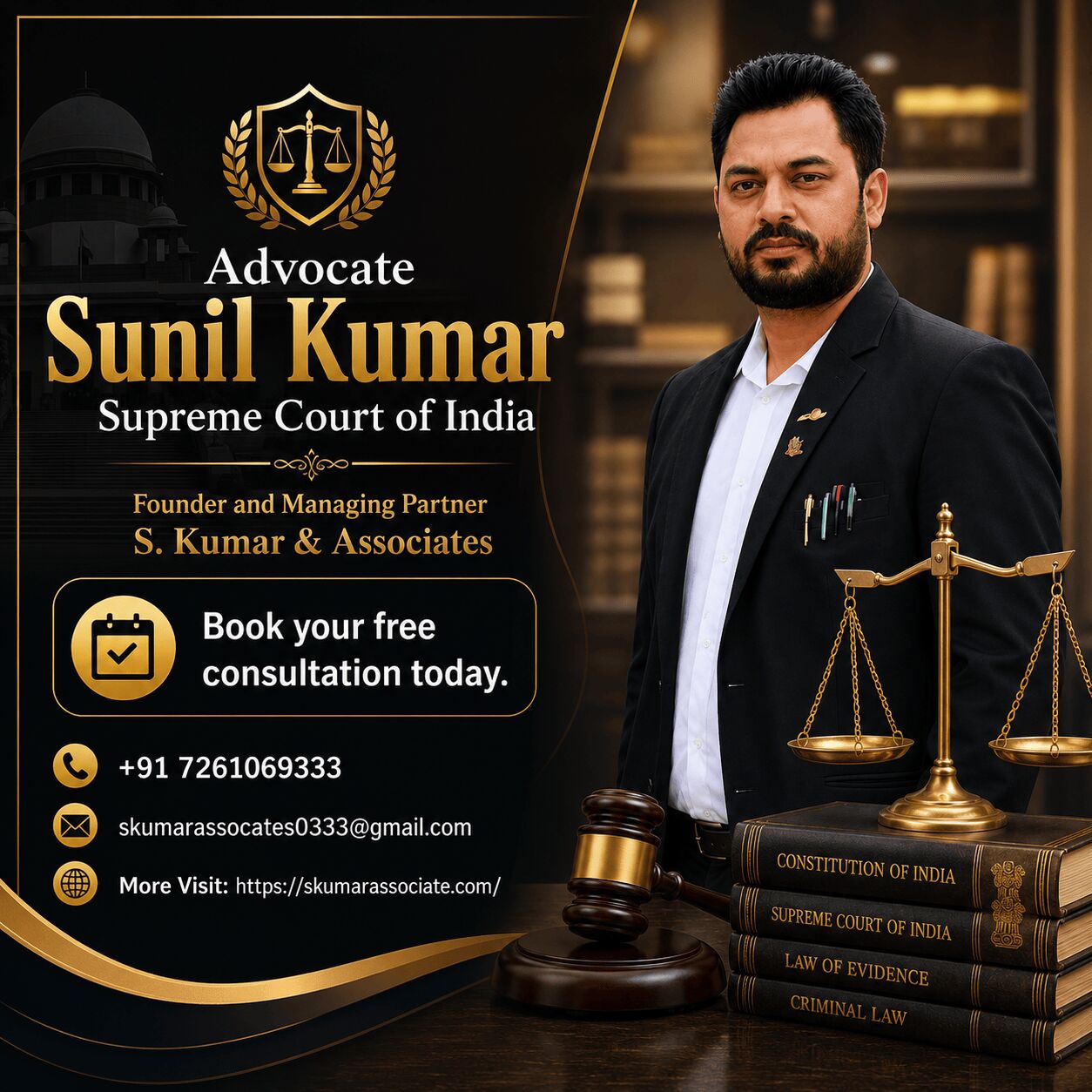 Lucknow, Legal, Lawyers In Lucknow For Civil Litigation, Criminal Defence & Bail Matters | Adv.Sunil Kumar