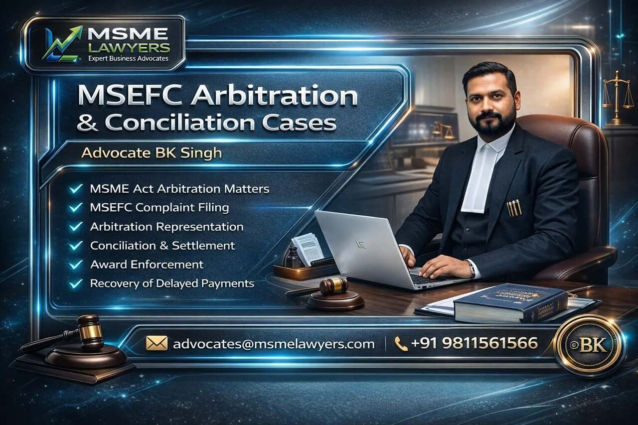 Faridabad, Legal, How Can MSEFC Arbitration & Conciliation Cases Resolve Payment Disputes?