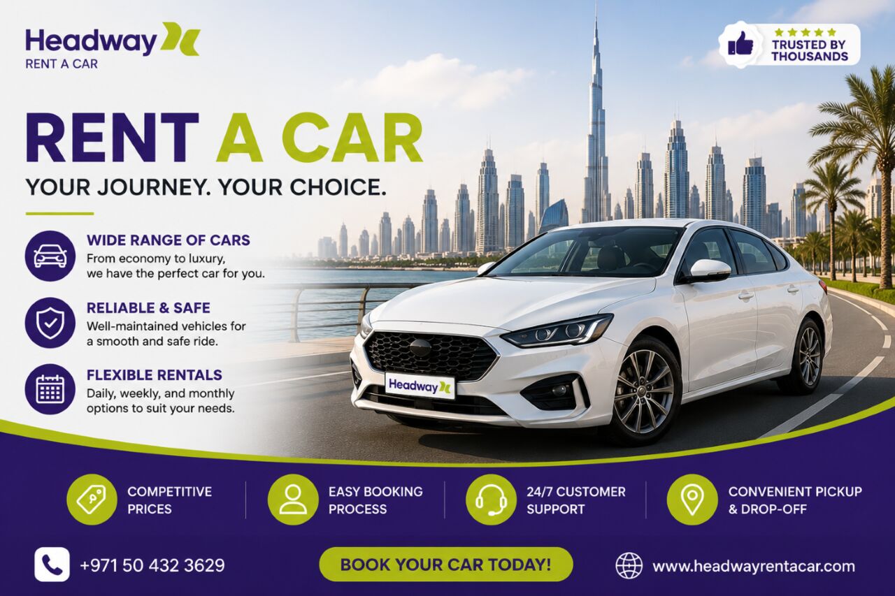 Sharjah, Business, Car Rental In Sharjah For Professionals And Office Commutes