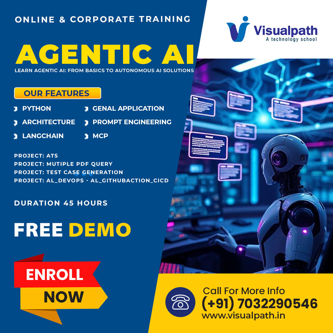 Hyderabad, Education, Agentic AI Online Training | New Batch Starts Enroll Now