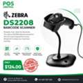 AUD 124,  Zebra DS2208 2D Barcode Scanner Kit Black | POS Central