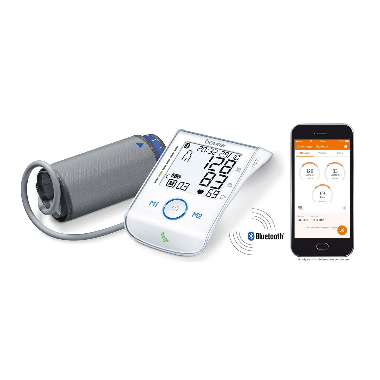 Al Wizarat, Health & Beauty Items, SAR 225,  Beurer Bm85 Upper Arm Blood Pressure Monitor With Bluetooth Smart And Health Manager