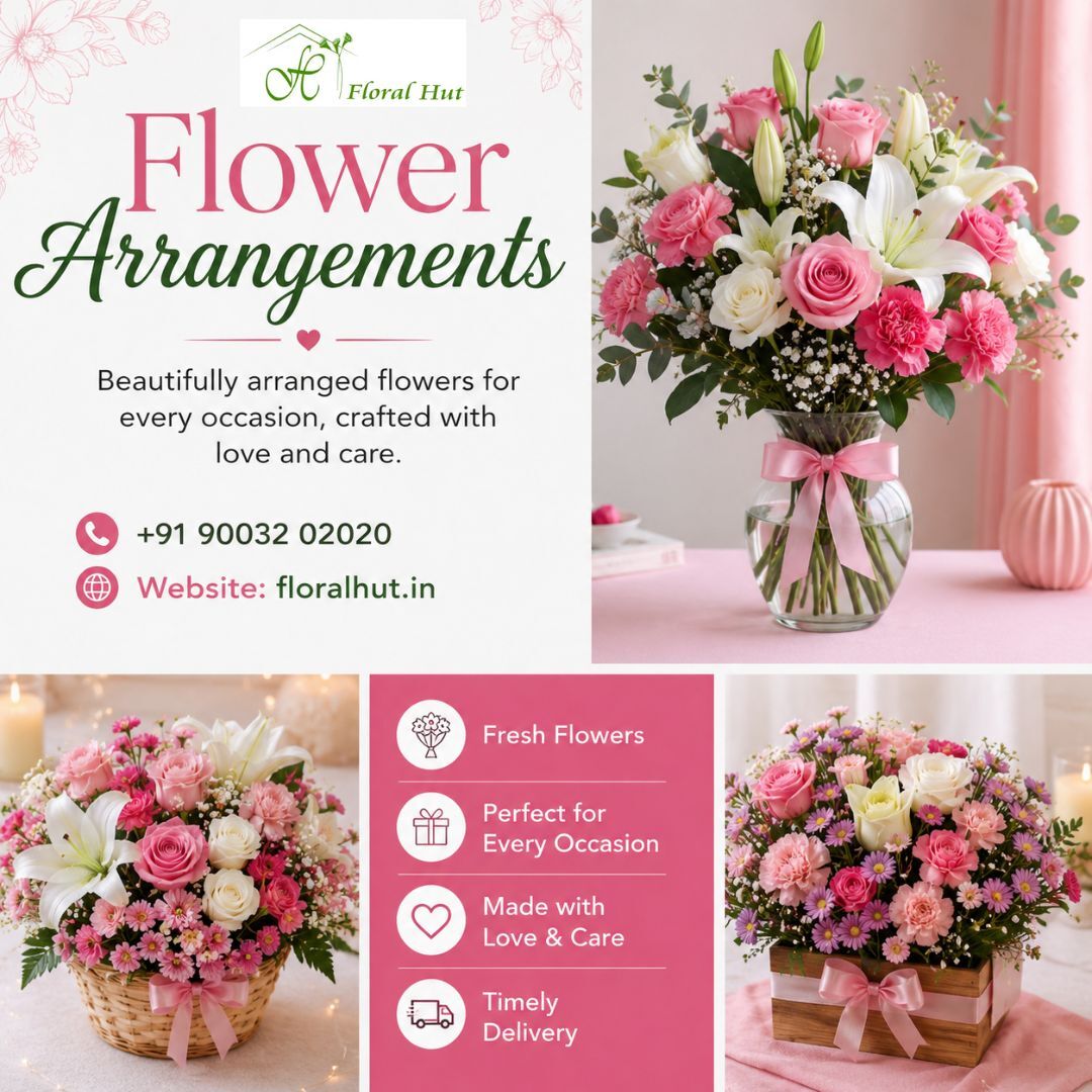 Chennai, Florist, Flower Arrangements Delivery In Chennai