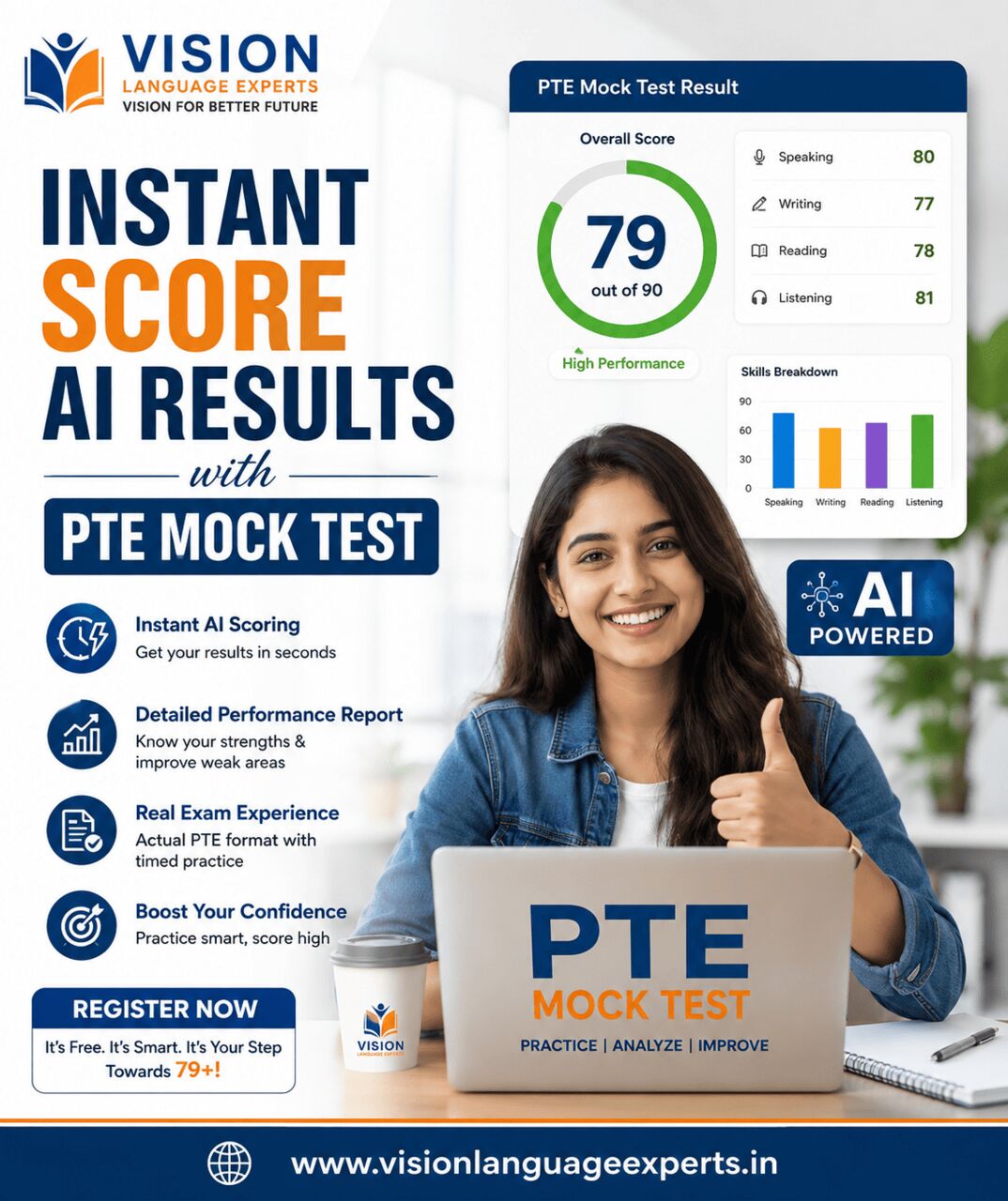 Mumbai, Lessons Wanted, Practice A Real PTE Mock Test Before Your Exam