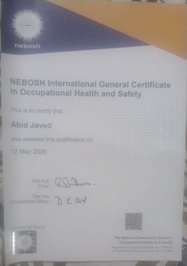 Riyadh, Job Seekers, Safety Officer