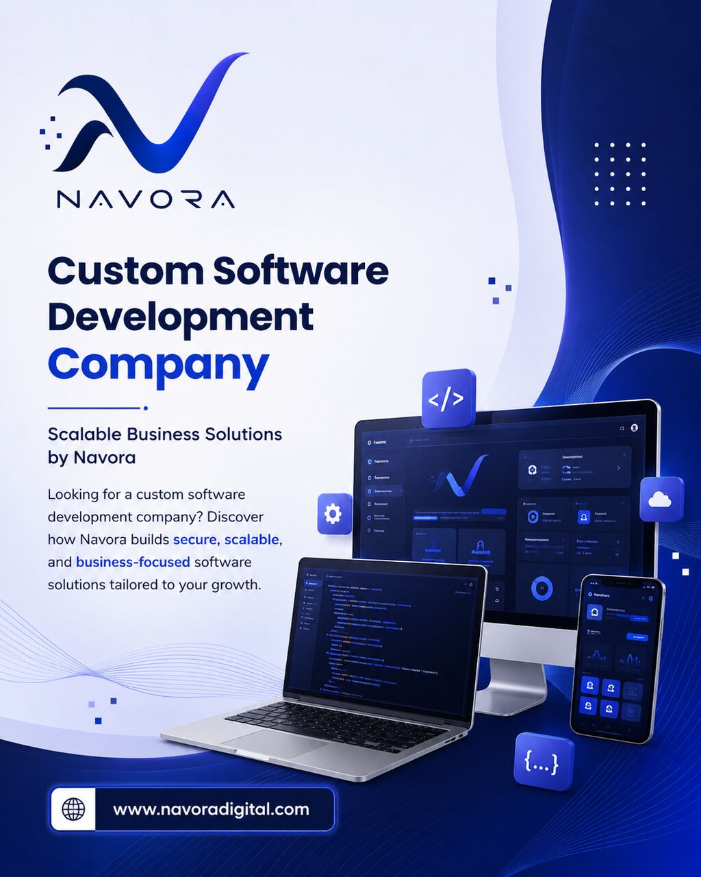 Lucknow, Marketing, Custom Software Development Company | Scalable Business Solutions By Navora