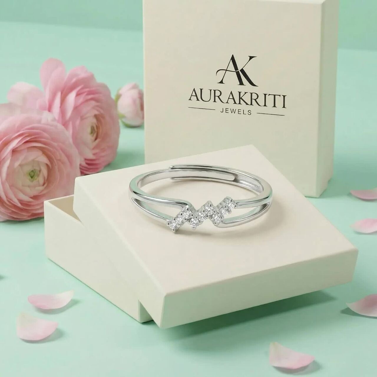 Mumbai, Jewelry, INR 2899,  925 Silver Ring For Women By Aurakriti &ndash; Elegant Sterling Silver Rings