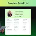 Get Updated Sweden Email List For Business Growth