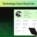 Looking For Technology Users Email List? Get Verified Data