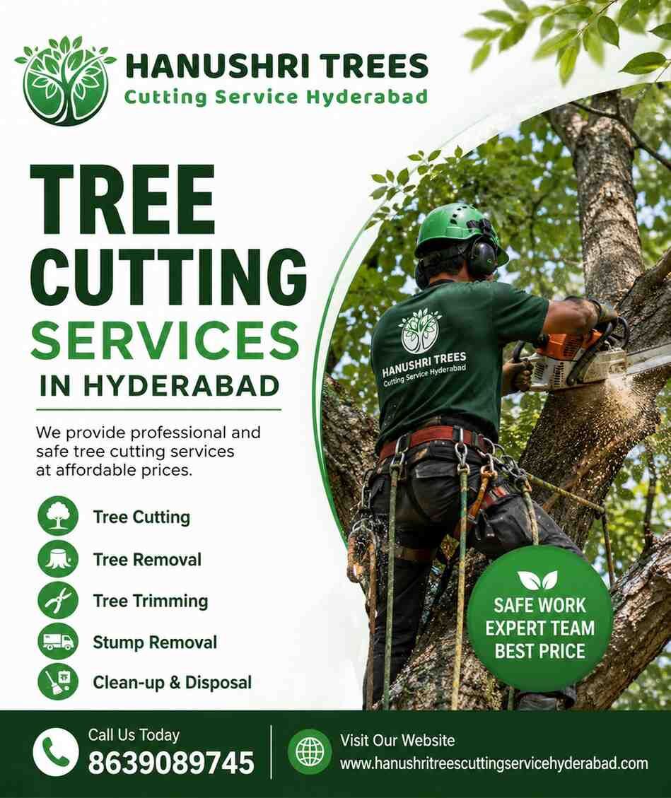 Hyderabad, Farm/Garden, Affordable Tree Removal & Tree Cutting Services In Hyderabad