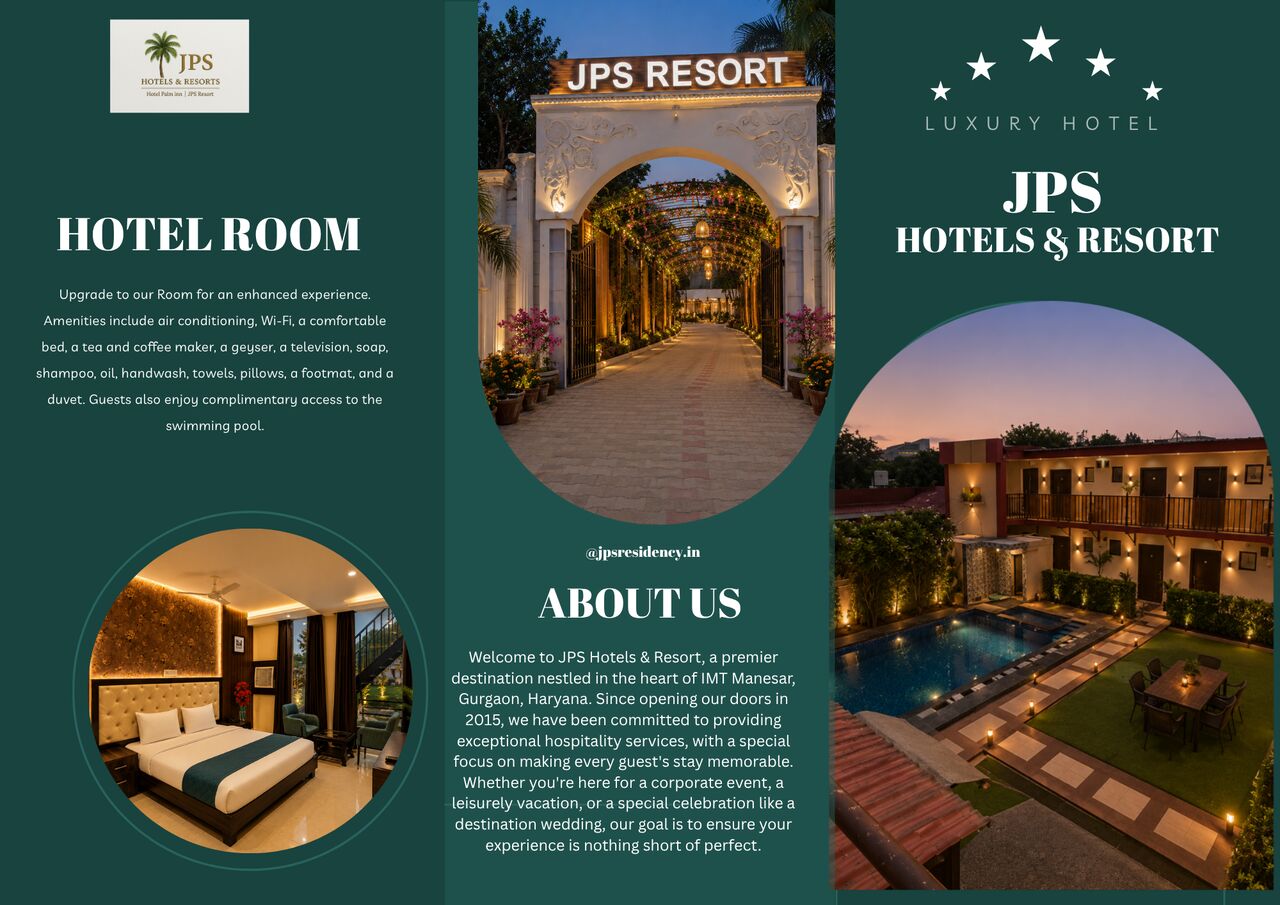 Gurgaon, Travel, Best Destination Wedding Resort In Manesar &ndash; Why JPS Residency Is The Perfect Choice
