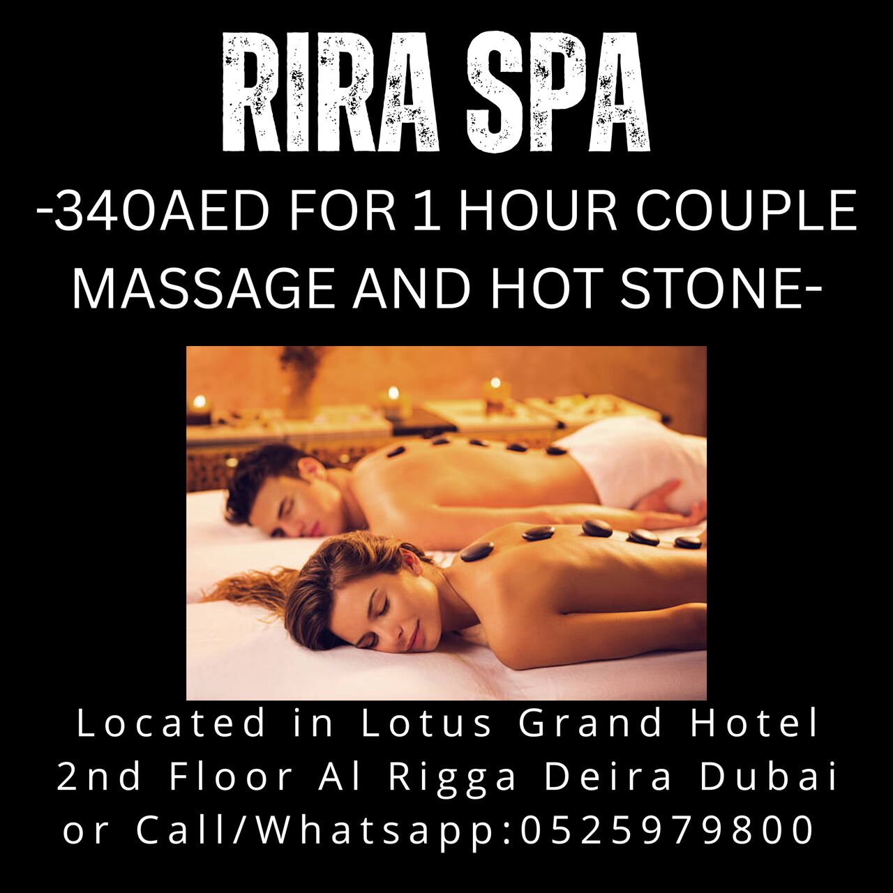 Al Rigga, Health, Rira Spa Offer 7/15/2026
