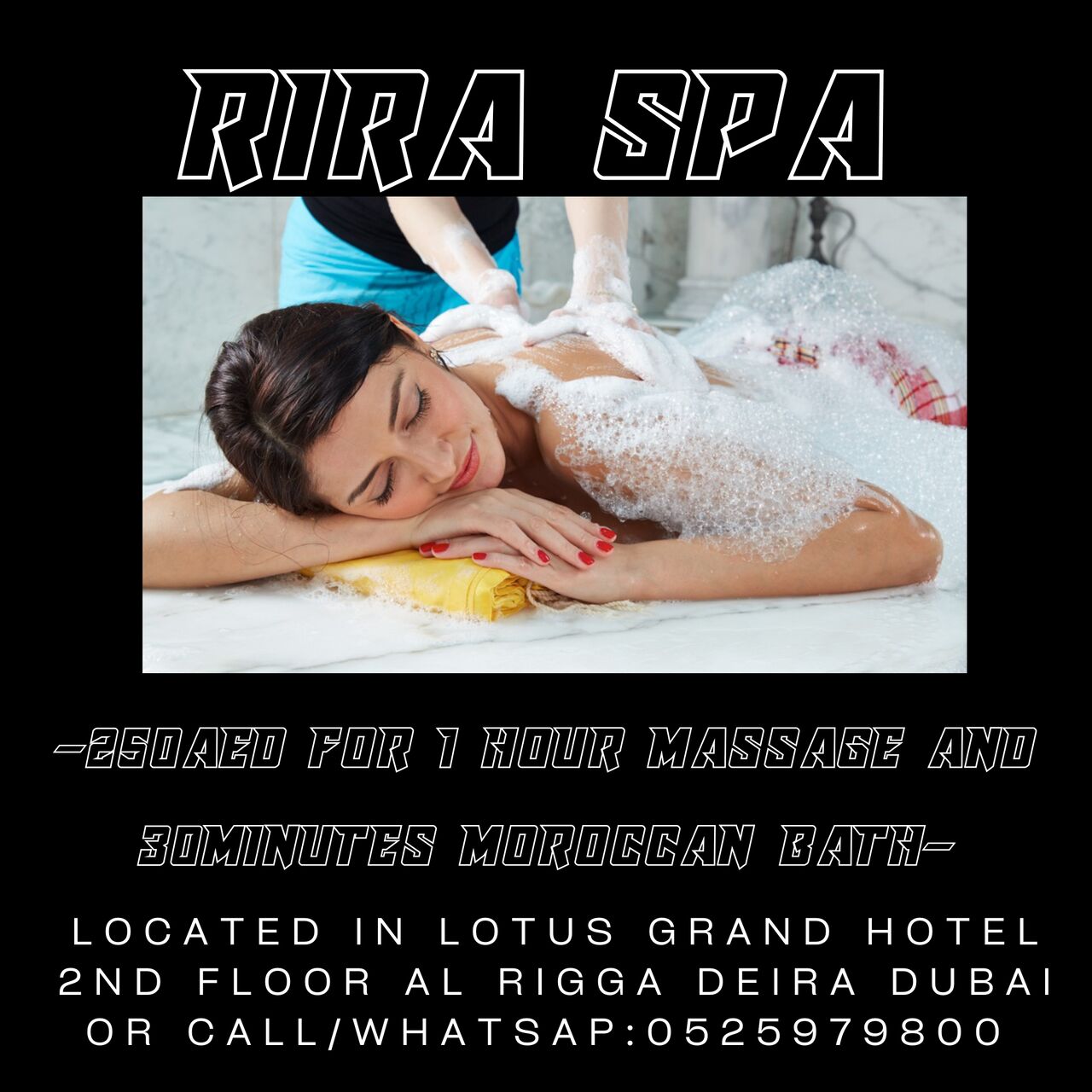 Al Rigga, Health, Rira Spa Offer 7/15/2026