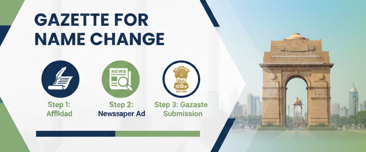 New Delhi, Legal, Seamless Name Change Gazette Service | Vakil India