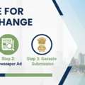 Seamless Name Change Gazette Service | Vakil India