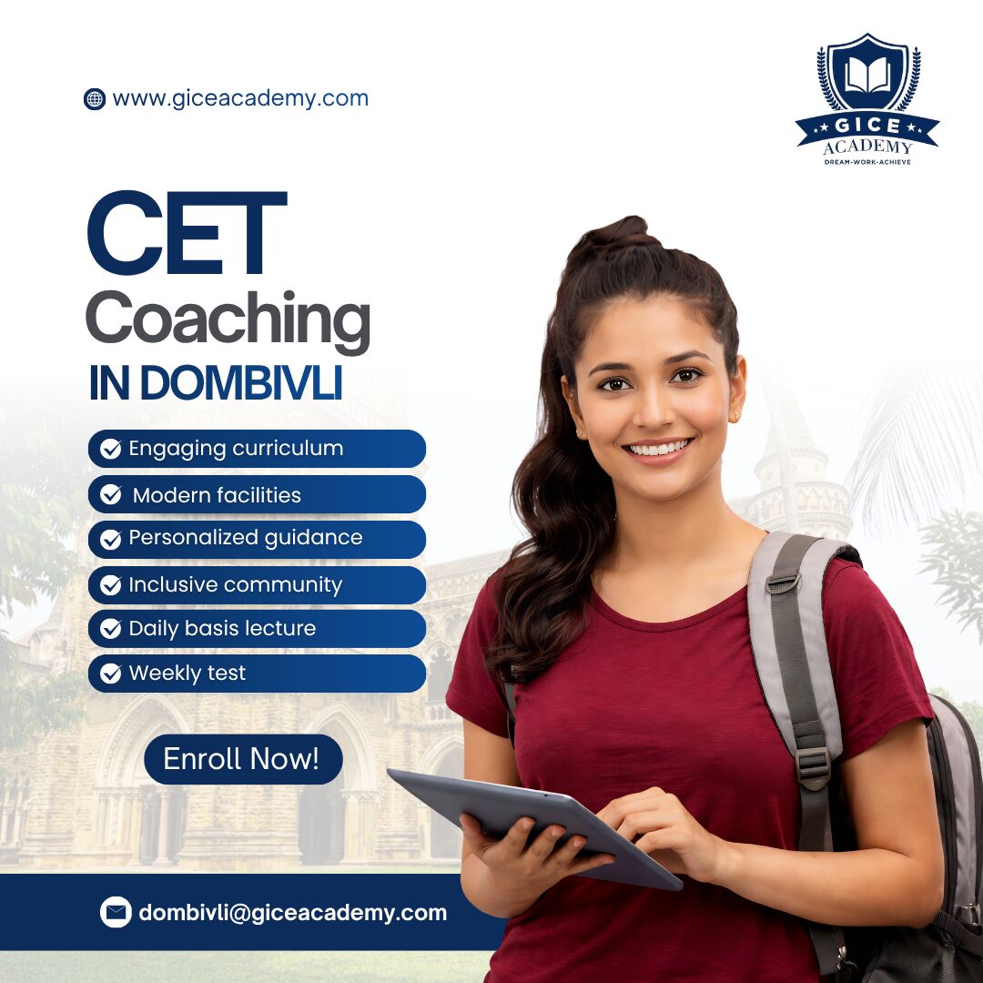 Pune, Education, CET Classes In Dombivli: GICE Academy