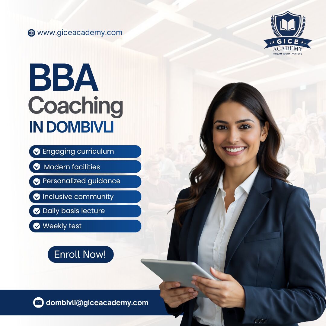 Pune, Education, BBA Classes In Dombivli | GICE Academy