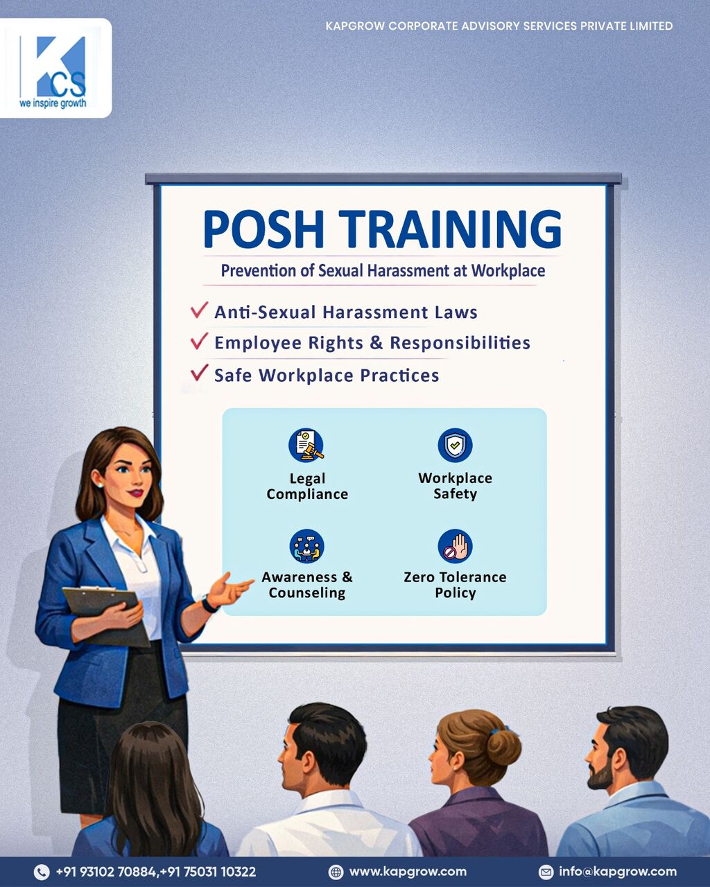 Noida, Legal, POSH Trainer | POSH Training Services In Delhi NCR