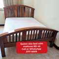 BHD 45,  🌍🌎Queen Size Bed With Mattress In Good Condition For Sale With Delivery