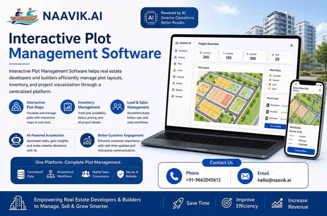 Mumbai, Business, Interactive Plot Management Software | Naavik Ai