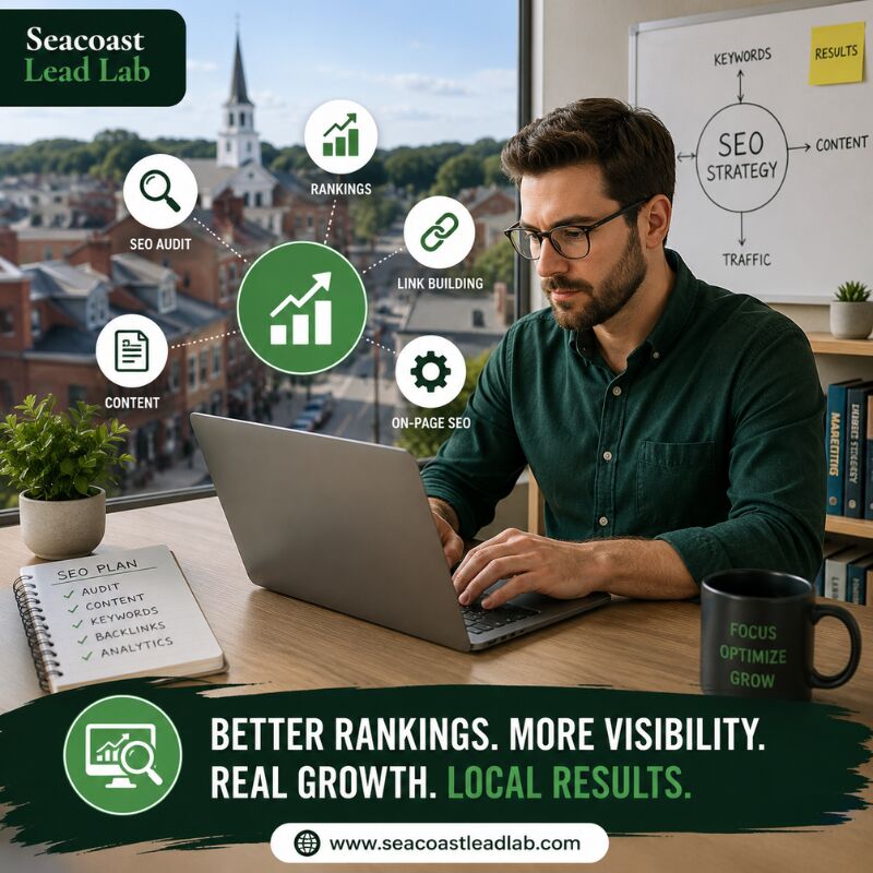 New York, Computer, Seacoast Lead Lab: Granite State SEO Edge