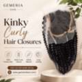 Kinky Curly Hair Closures - Gemeria Hair