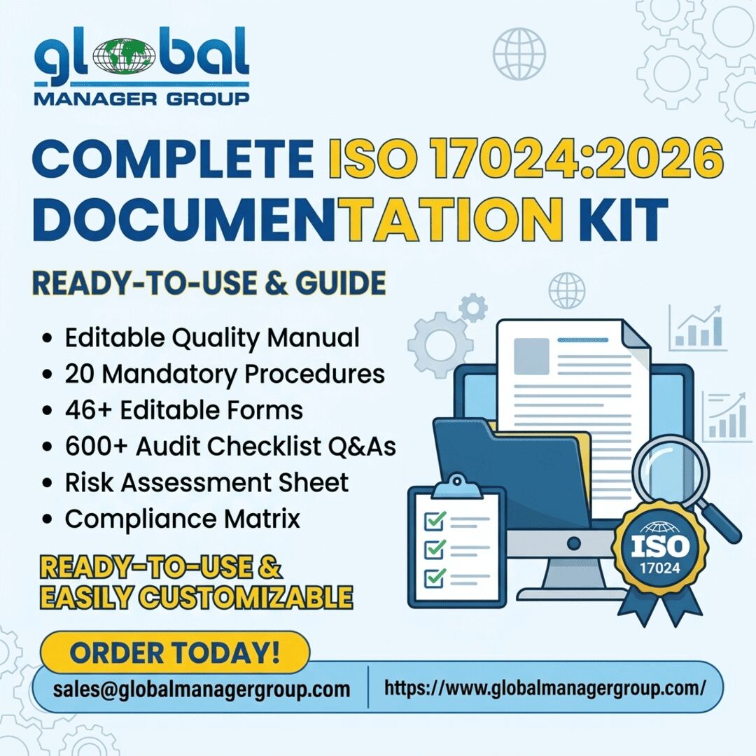 Los Angeles, Business, ISO 17024:2026 Documents For Certification