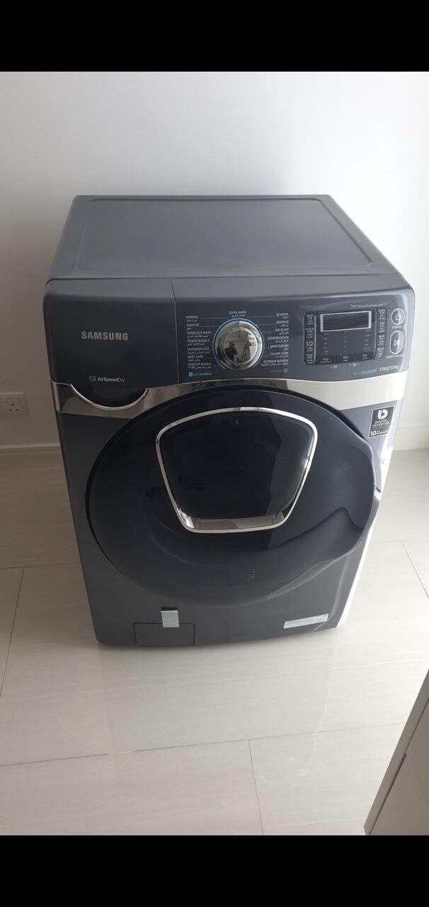 Salamah, Electronics, SAR 1500,  Samsung Automatic Washing Machine 19kg + Dryer 11kg For Sale