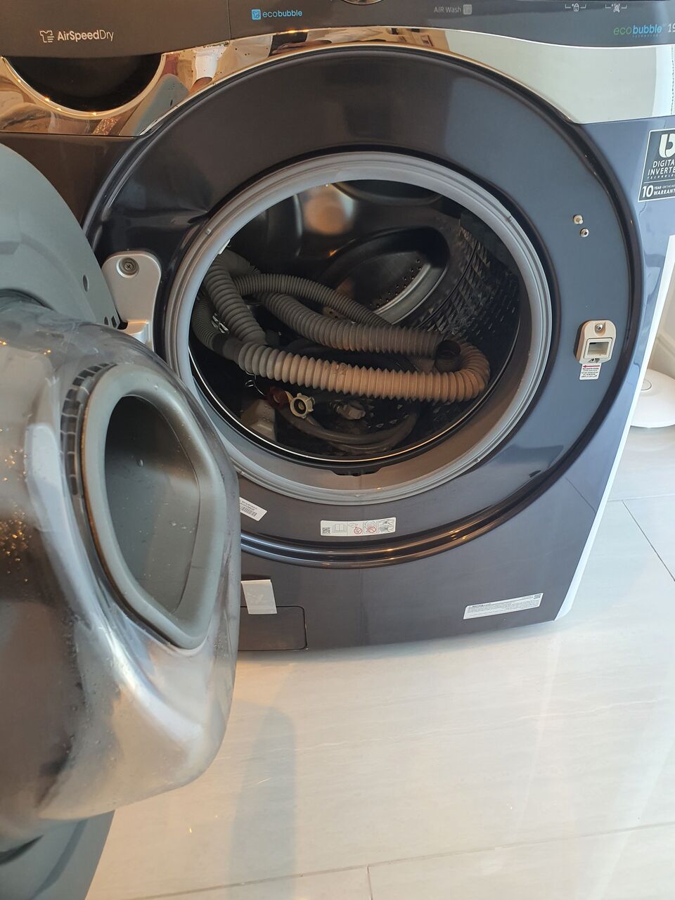 Salamah, Electronics, SAR 1500,  Samsung Automatic Washing Machine 19kg + Dryer 11kg For Sale