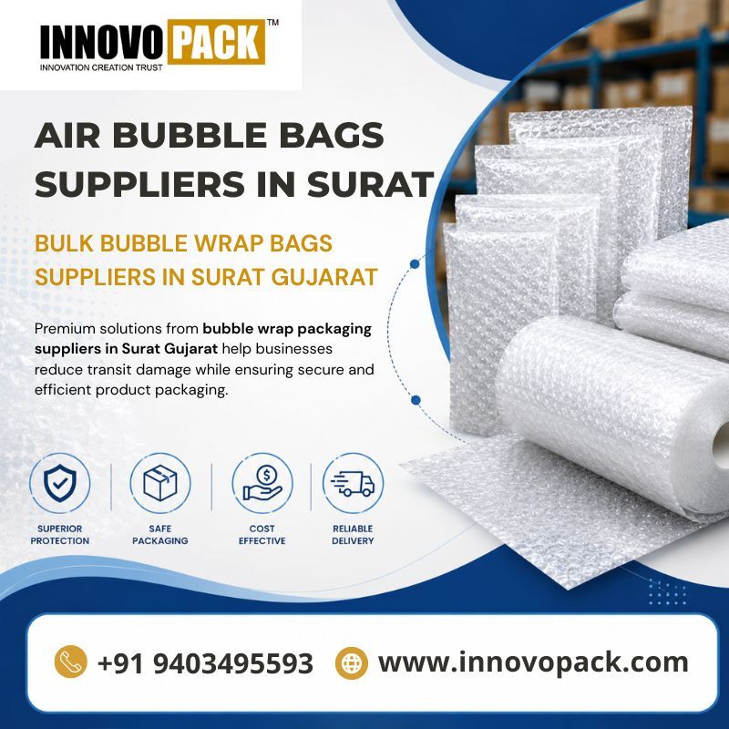 Mumbai, Materials, Air Bubble Bags Suppliers In Surat | Bulk Bubble Wrap Bags