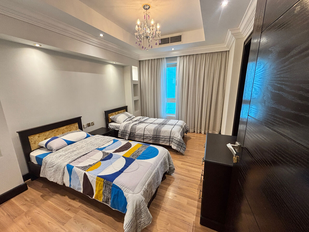 Segaya, Apartments, Flats, Houses & Villas, BHD 550/month,  3 BR,  Luxury Spacious & Bright 3BHK | Fully Furnished | Gym, Pool & WiFi | Salmaniya / Zinj / Se
