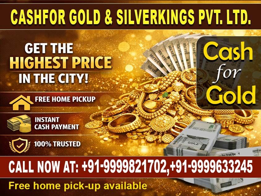 New Delhi, Items Wanted, Cash For Silver In RK Puram: Same-Day Payment And Secure Transactions